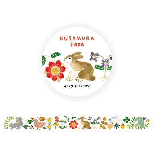 cozycaproducts 箔押しマスキングテープ 21-028 Aiko Fukawa KUSAMURA