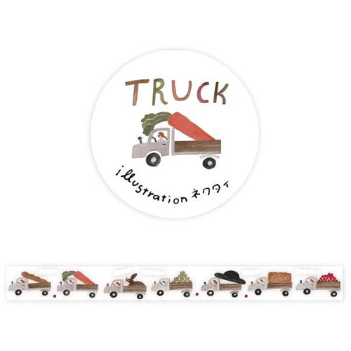 cozycaproducts 透明マスキングテープ 22-749 ネクタイ TRUCK