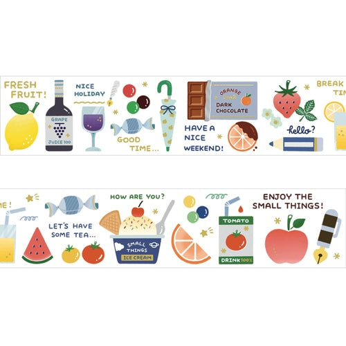 Papier Platz マスキングテープ 52-026 eric(エリック) FRUITS