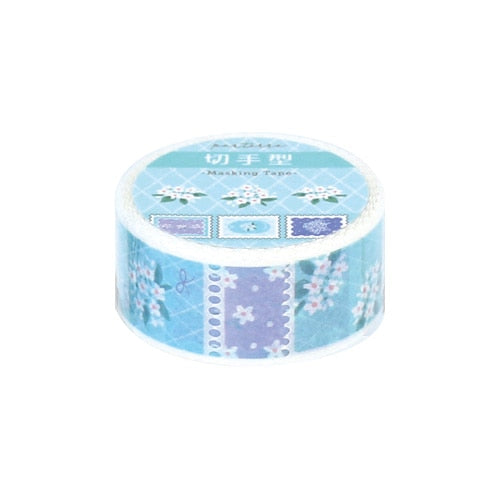 ラボクリップ 切手型マスキングテープ A25-PAKM-JS パルテール ジャスミン