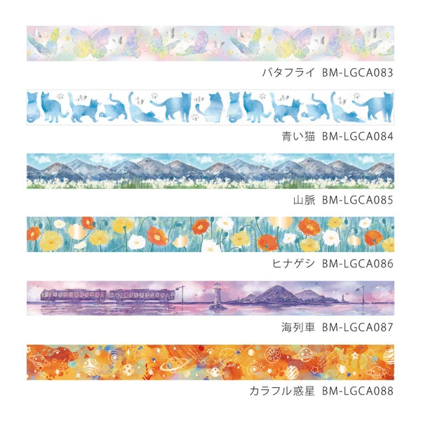 BGMマスキングテープ BM-LGCA087 海列車