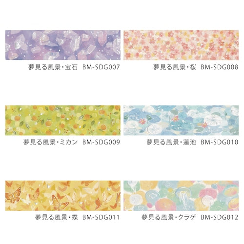 BGMマスキングテープ BM-SDG008 夢見る風景・桜