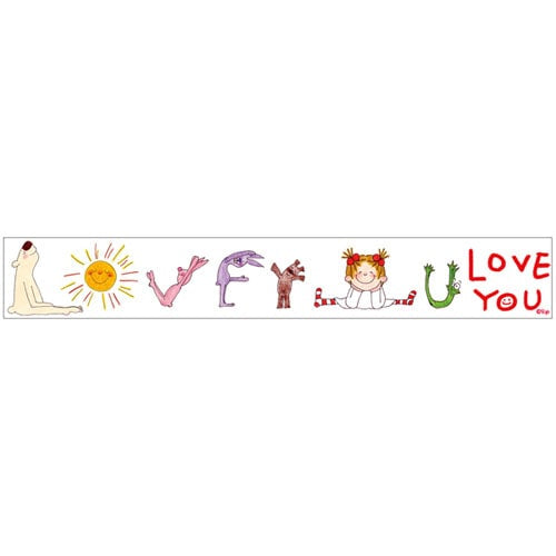 グリーティングライフ マスキングテープ RYZ-949 ココちゃん LOVE,YOU