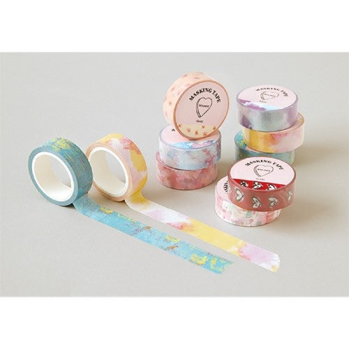 WHOMEE マスキングテープ WHMT05 ガーネットハート