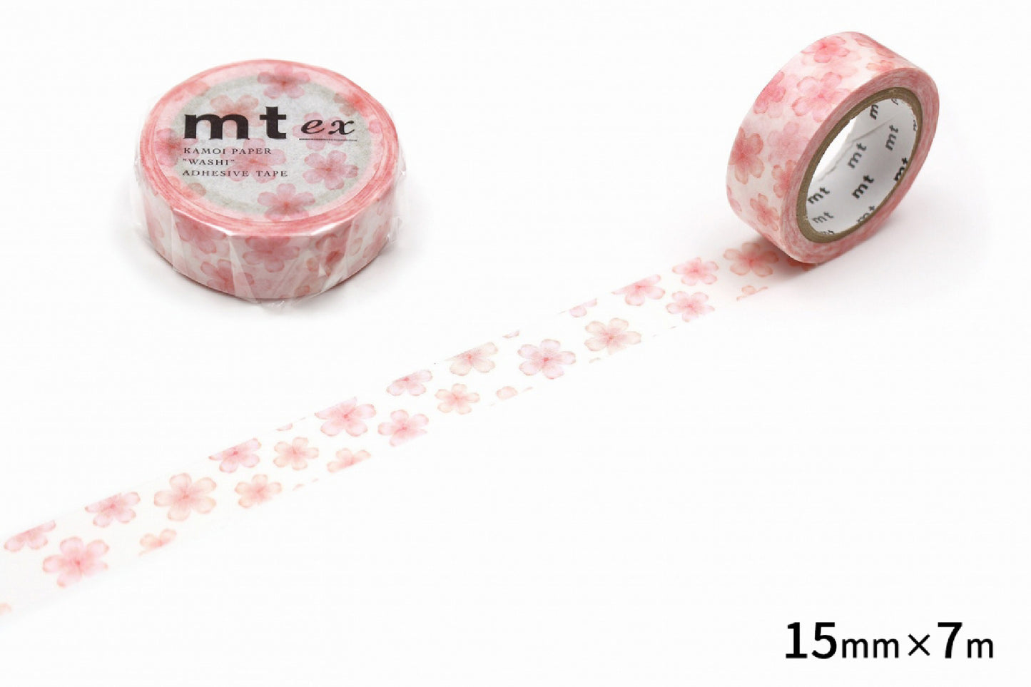 mt マスキングテープ MTEX1P85R mt ex さくら|桜 春 ピンク 手帳 コラージュ