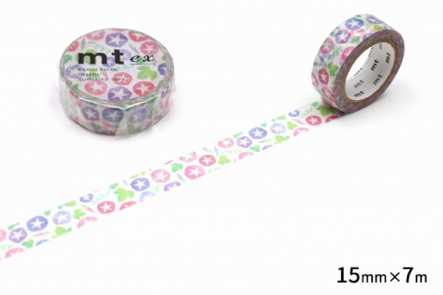 mt マスキングテープ MTEX1P150R mt ex 朝顔R|朝顔 花柄 かわいい 手帳デコ 夏