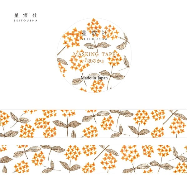 星燈社 マスキングテープ MT5-535 百花譜 Archive ほのか|手帳 コラージュ 花 秋 和風