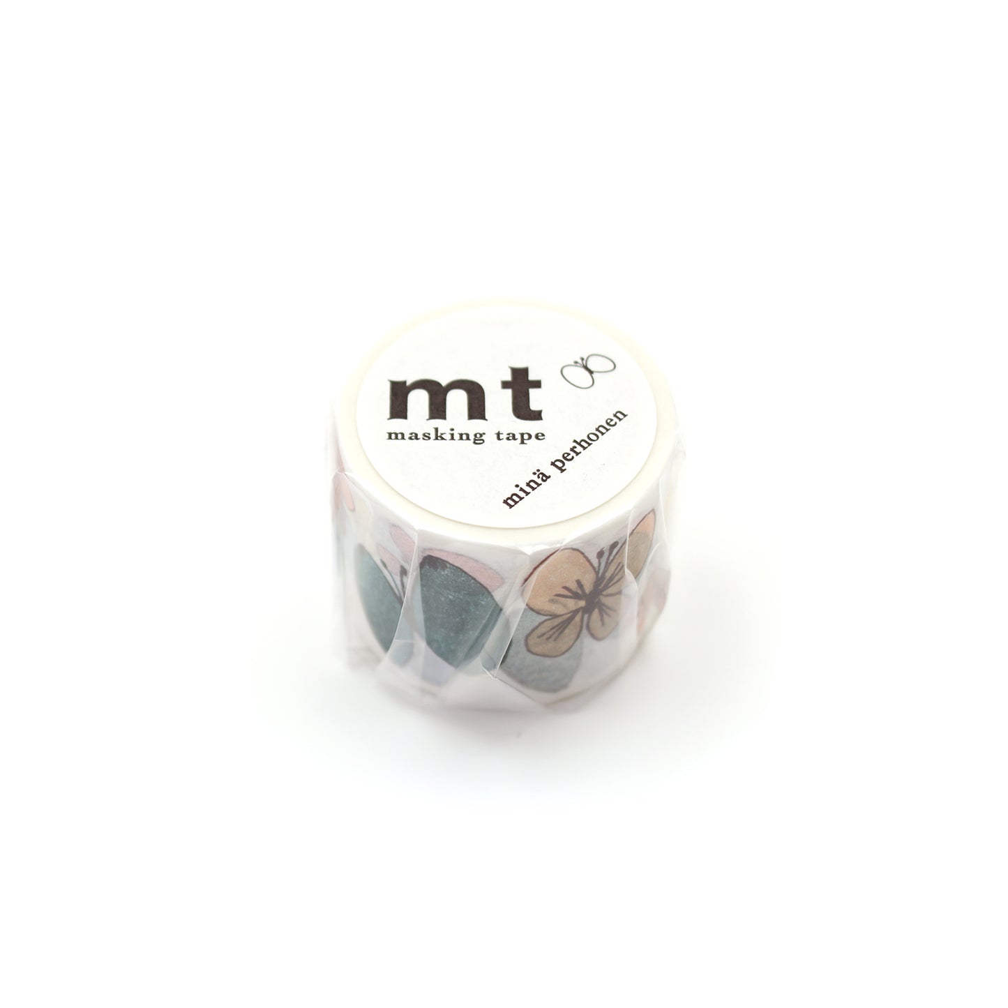 mt マスキングテープ MTMINA41 mt×ミナペルホネン flutter|蝶 花 カラフル 手帳デコ コラージュ