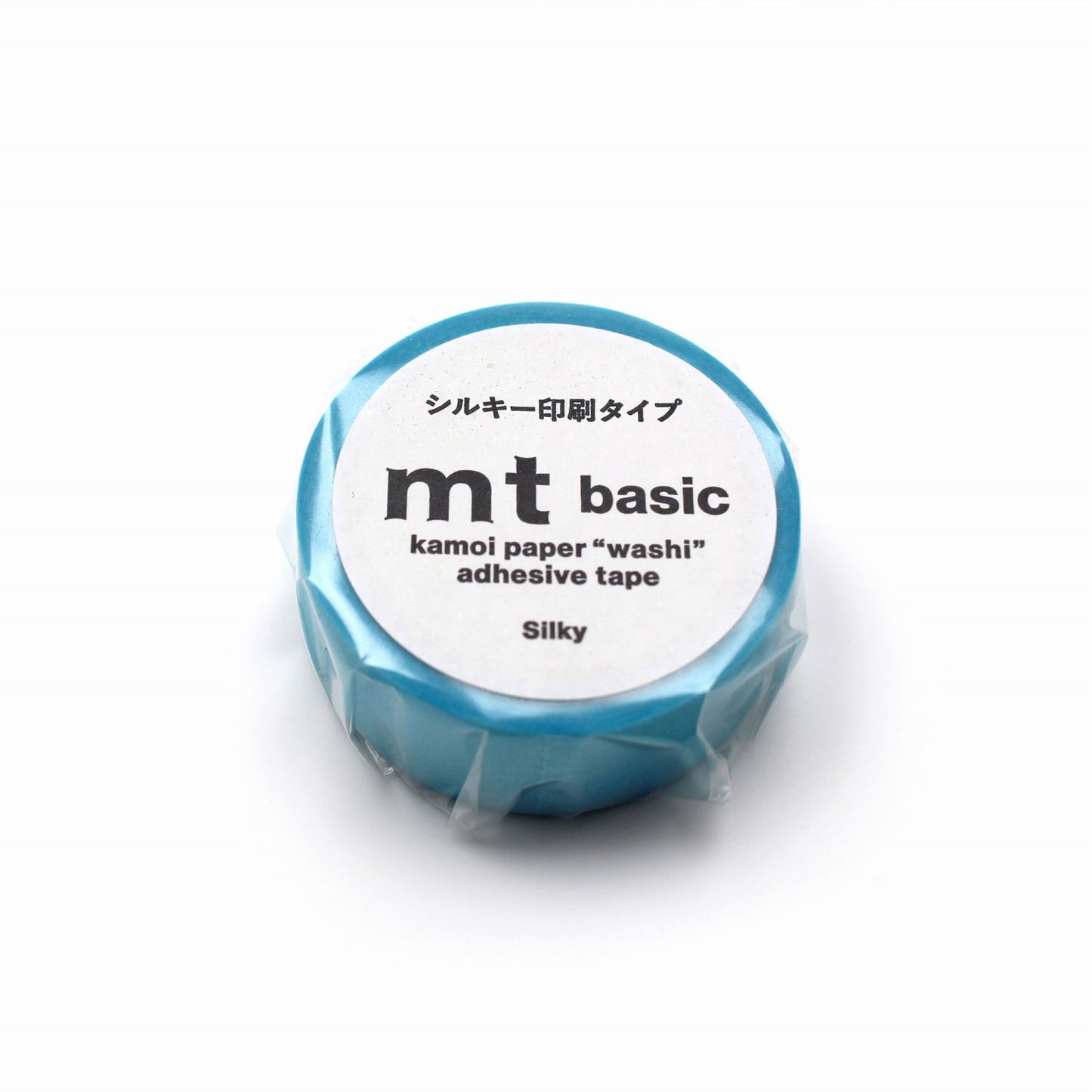 mt マスキングテープ MT01P598 mt1P シルキーライトブルー|無地 シンプル 背景 手帳デコ