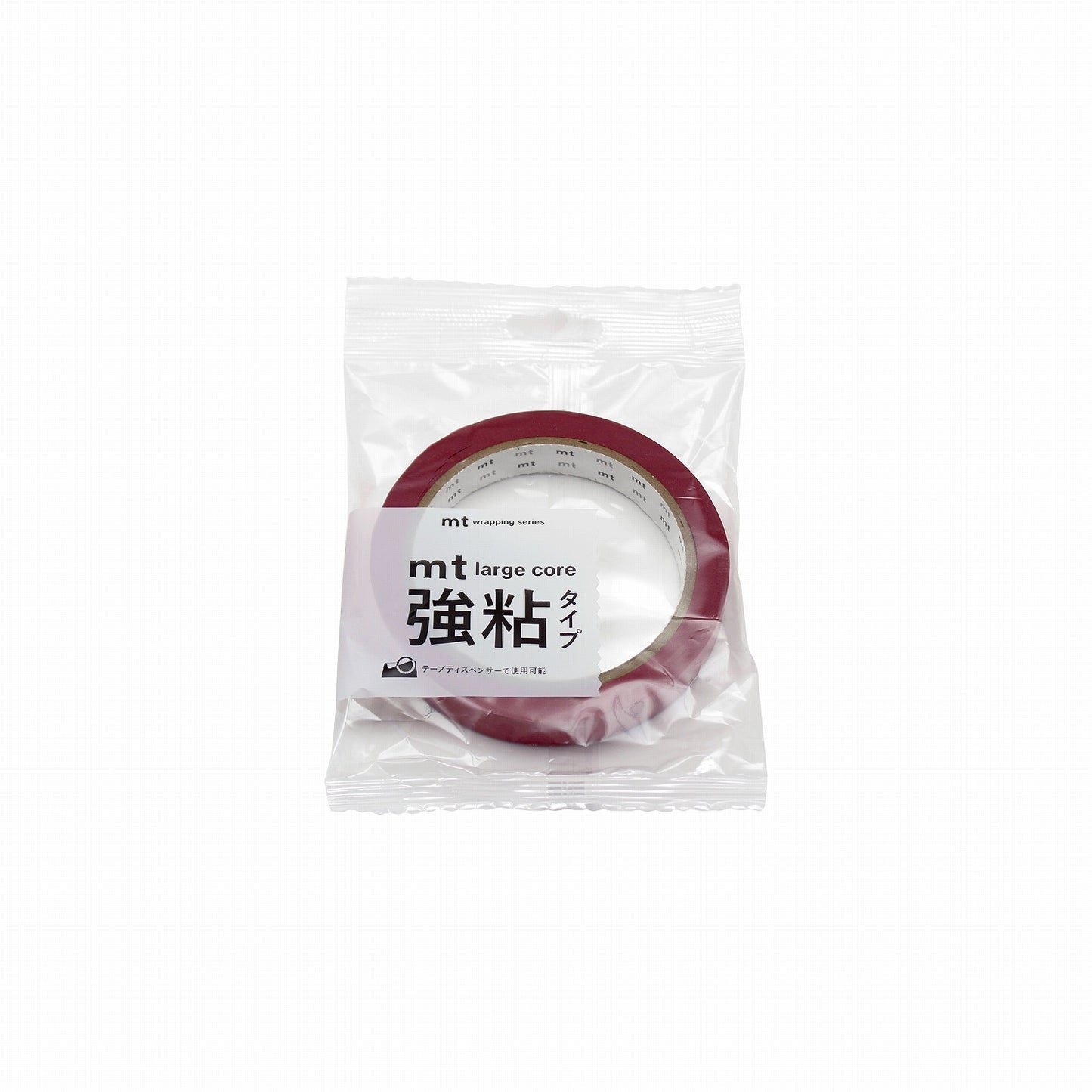 mt マスキングテープ MT01L058 mt large core 和紙 臙脂 強粘着|和紙 単色 深紅 マスキングテープ
