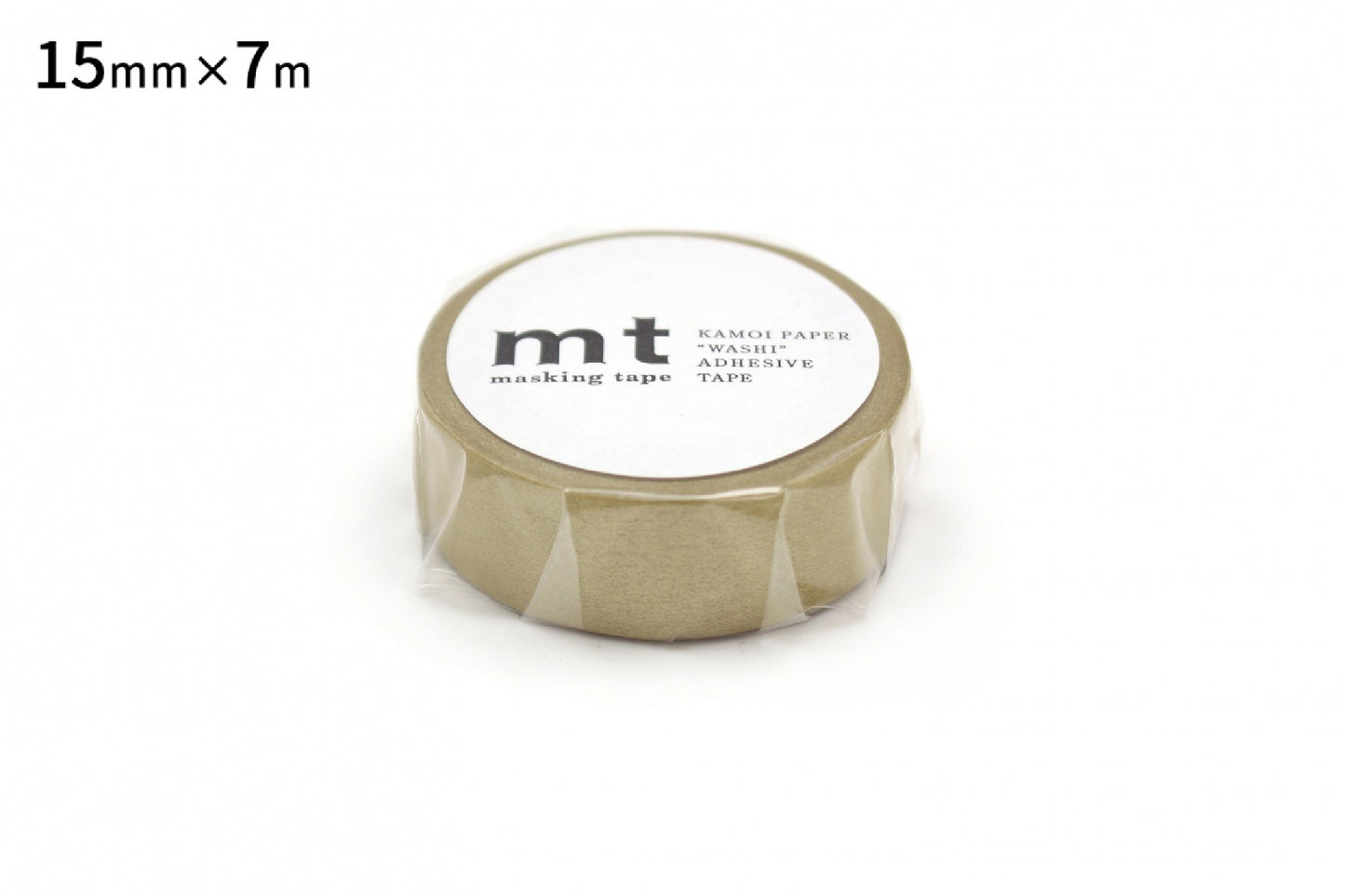 mt マスキングテープ MT01P205R mt 1P 金|マスキングテープ 無地 ゴールド シンプル 手帳