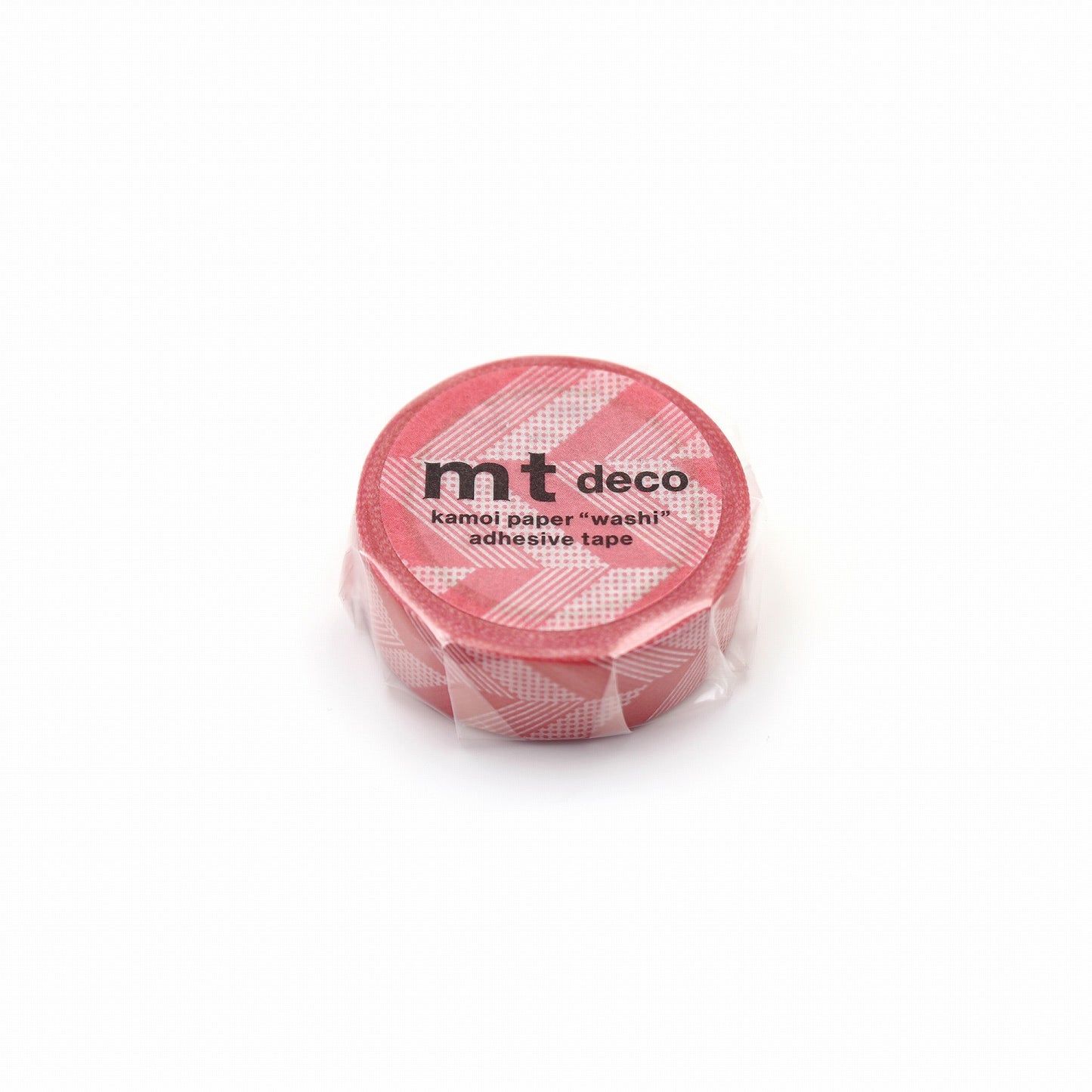 mt マスキングテープ MT01D575 mt 1P マルチストライプ・ピンク|幾何学模様 ストライプ ピンク 手帳デコ