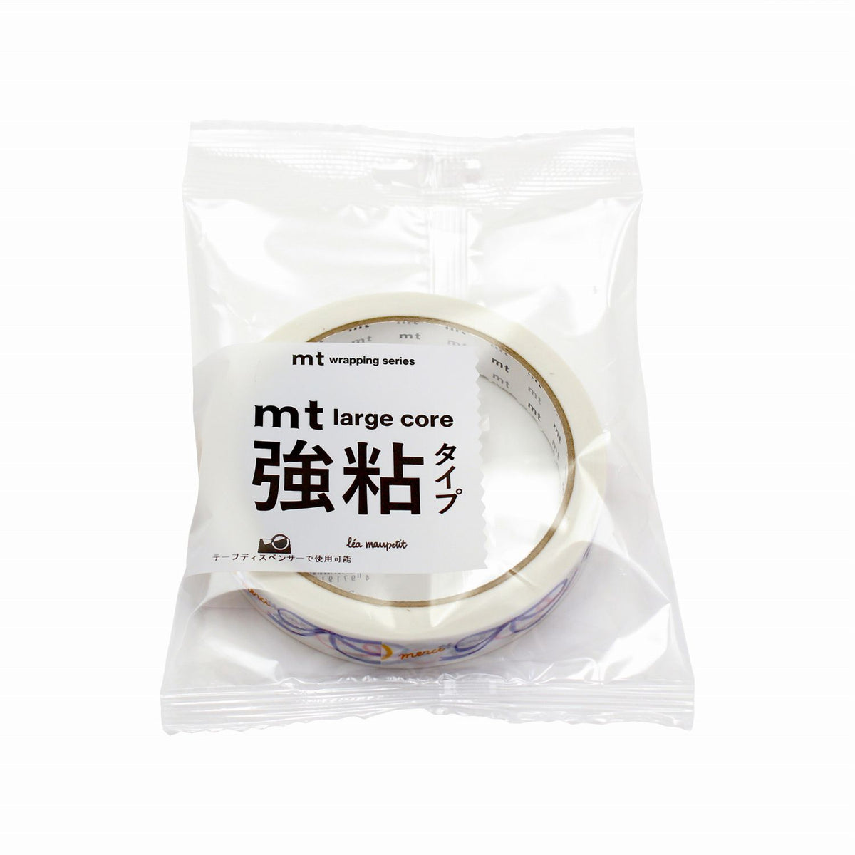 mt マスキングテープ MT01L095 mt large core French ribbon 強粘着|手紙 リボン 感謝 メッセージ エレガント