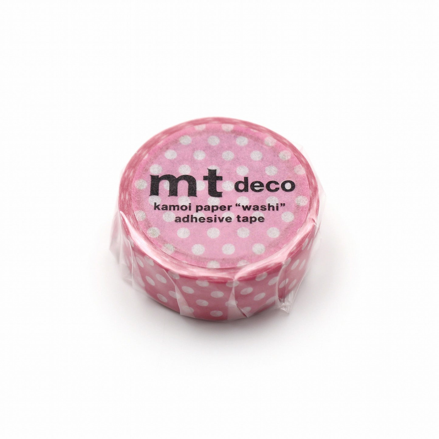mt マスキングテープ MT01D589 mt 1P ドット・オーロラピンク|ドット ピンク 可愛い 手帳デコ