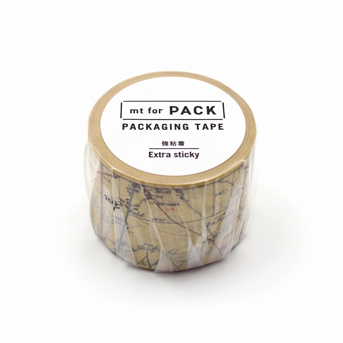 mt 梱包テープ MTPACK13 mt for PACK 地図・ヴィンテージ|地図 旅 ヴィンテージ ラッピング 梱包