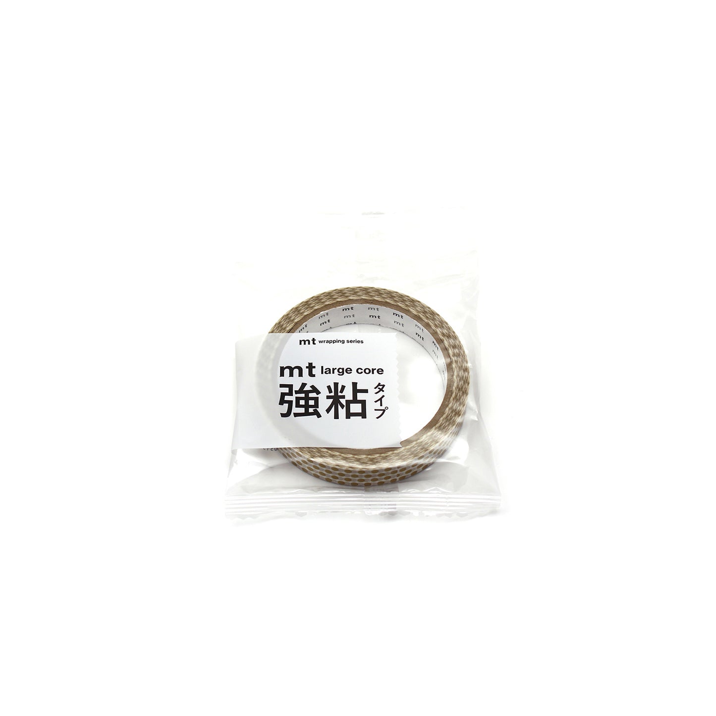mt マスキングテープ MT01L073 mt large core ドット・金 強粘着|ドット 金 手帳 コラージュ シンプル