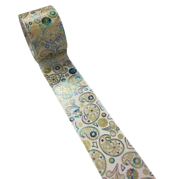 シール堂 きらぴかマスキングテープ ks-dt-40001 Paisley