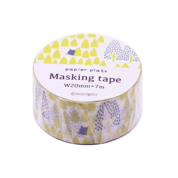 Papier Platz マスキングテープ 37-663 nocogou(ノコゴウ) かくれんぼ