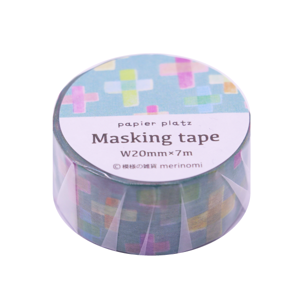 Papier Platz マスキングテープ 37-801 merinomi パステルクロス
