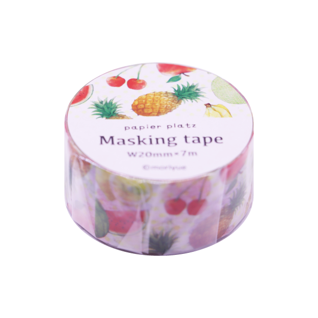 Papier Platz マスキングテープ 50-610 moriyue(もりゆえ) フルーツ