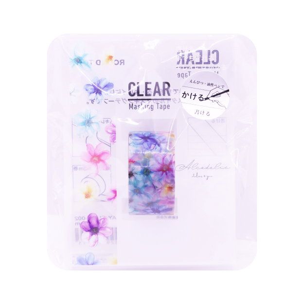 ROUNDTOP クリアマスキングテープ AY-CLMK-002 atelier*yuu bloom