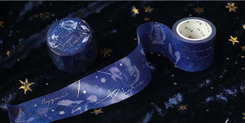 BGMマスキングテープ BM-SPLN027 2022 Summer Limited 夏の大三角 30mm