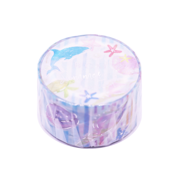 BGMマスキングテープ BM-SPLN025 2022 Summer Limited 海の宝物 20mm