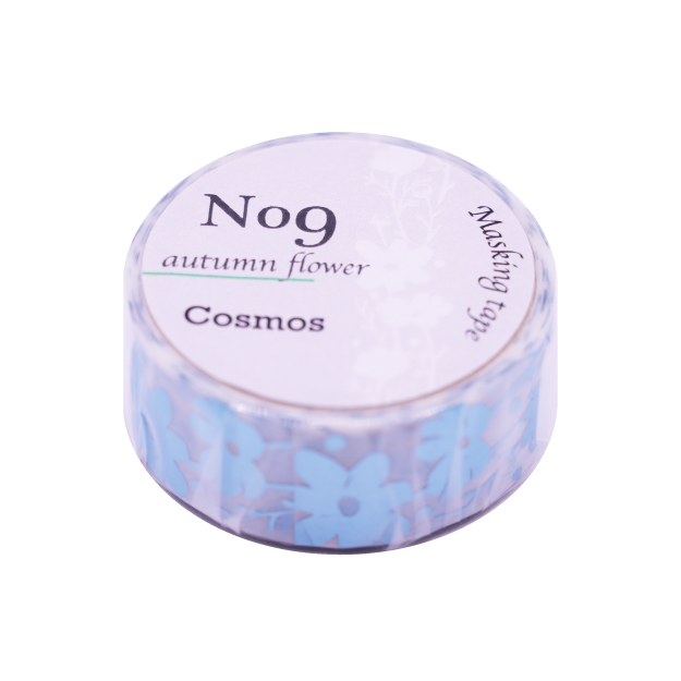 ROUNDTOP マスキングテープ MA-MK-011 季節の花マス Cosmos