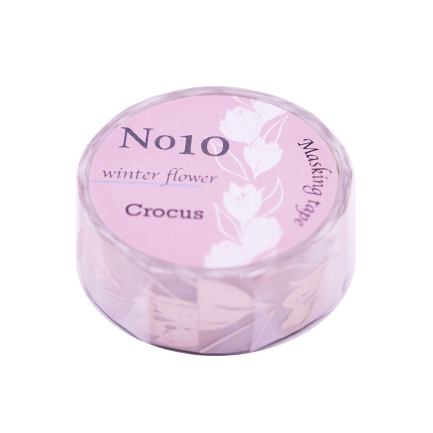 ROUNDTOP マスキングテープ MA-MK-016 季節の花マス Crocus