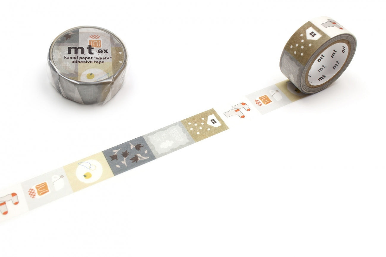 mt マスキングテープ MTEX1P213 mt ex 秋冬モチーフ