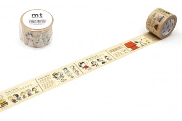 mt マスキングテープ MTPNUT05 mt Peanuts ピーナッツ図鑑