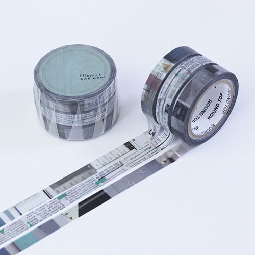 ROUNDTOP マスキングテープ MTW-CH280 小徑文化×夏米花園 colors of Seasons 沈香TONO