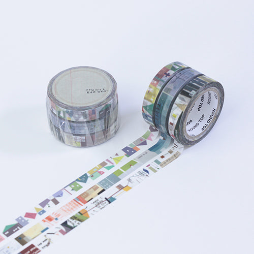 ROUNDTOP マスキングテープ MTW-CH282 小徑文化×夏米花園 colors of Seasons BYAKUGUN
