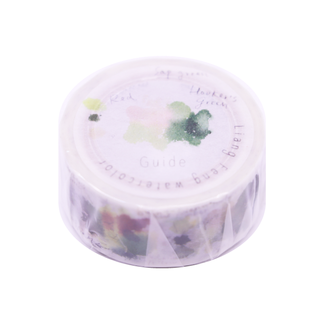ROUNDTOP マスキングテープ MTW-LF013 小徑文化×Liang Feng watercolor Vol.2 Park Green
