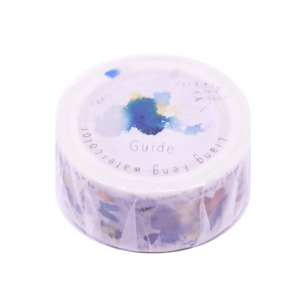 ROUNDTOP マスキングテープ MTW-LF014 小徑文化×Liang Feng watercolor Vol.2 Ship Blue
