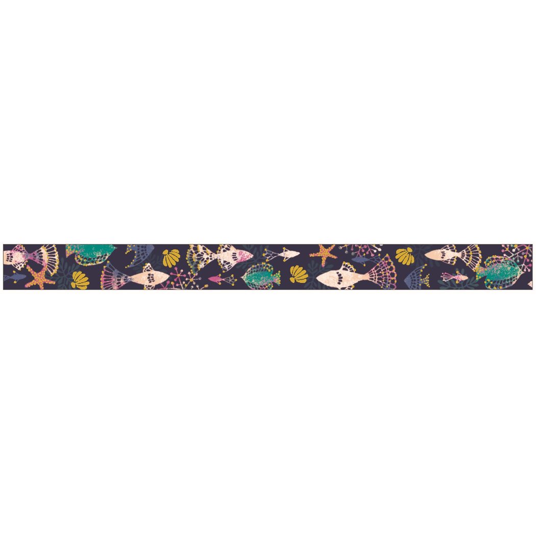 Clothes.Pin マスキングテープ MT-14738 Tomoko Hayashi レーシーフィッシュ 15mm