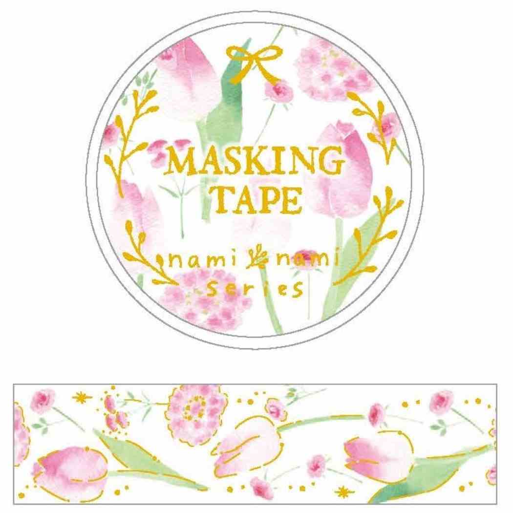 Clothes.Pin マスキングテープ MT-14852 nami nami チューリップ 15mm