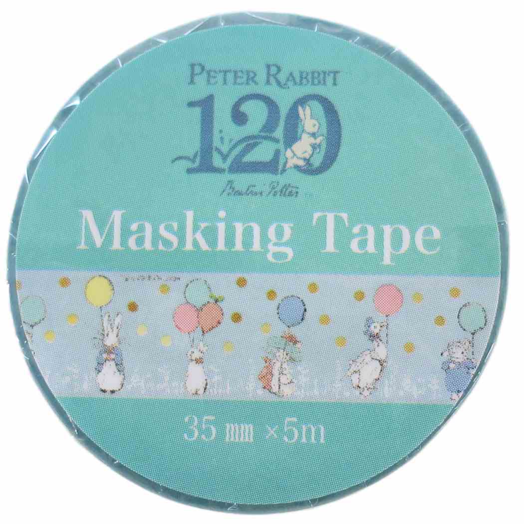 S&C マスキングテープ scc-epr46 ピーターラビット バルーンブルー 35mm