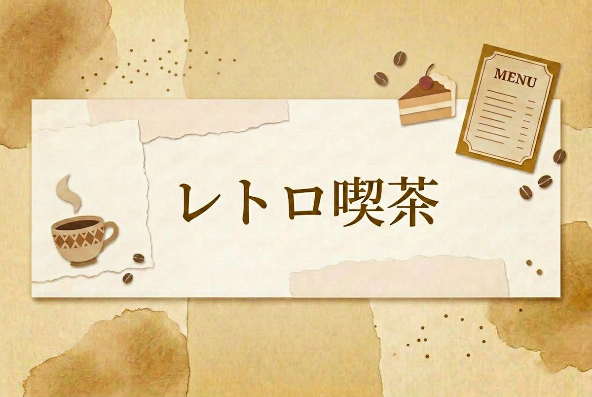 世界観：レトロ喫茶