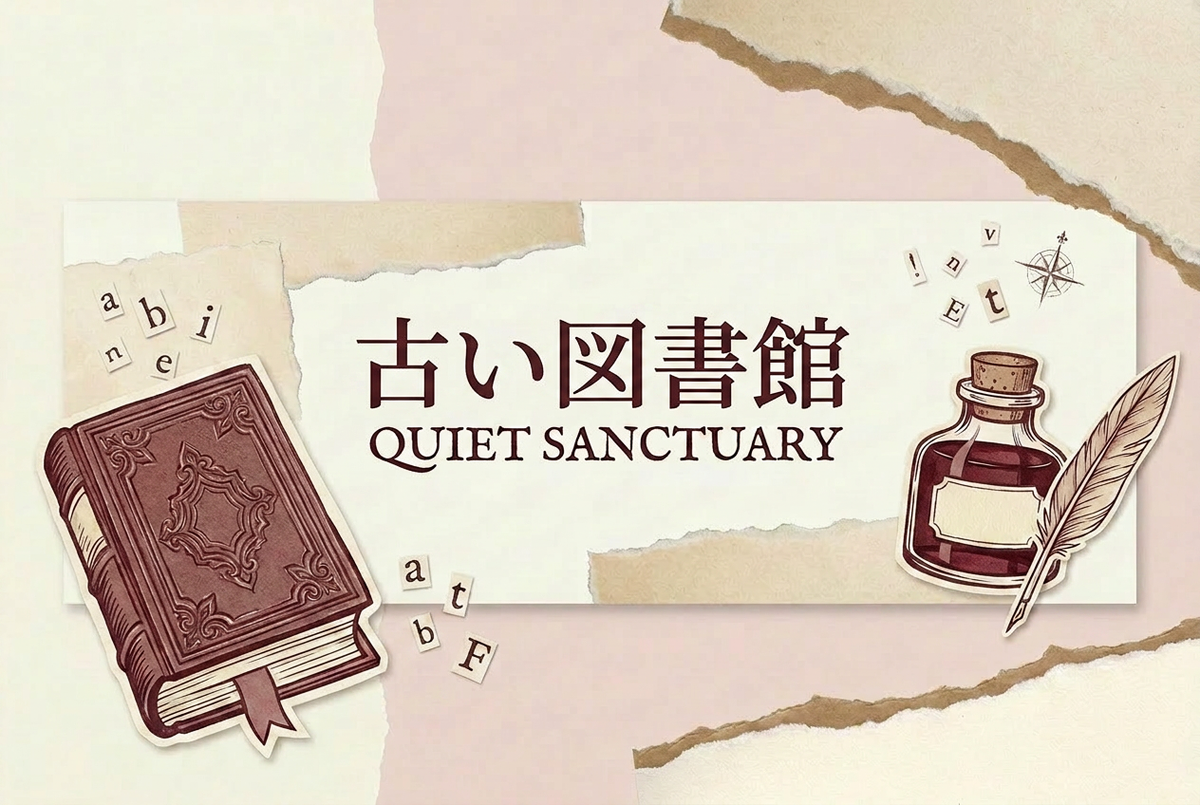 世界観：古い図書館