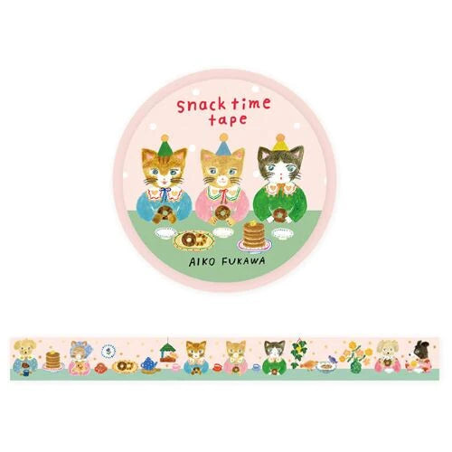 cozycaproducts 箔押しマスキングテープ 21-027 Aiko Fukawa snacktime
