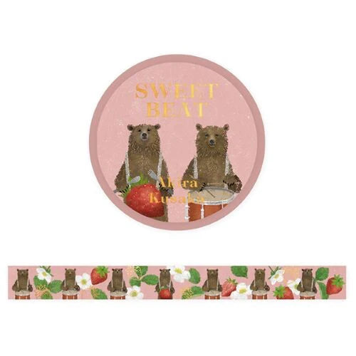 cozycaproducts 箔押しマスキングテープ 21-033 日下明 SWEETBEAT