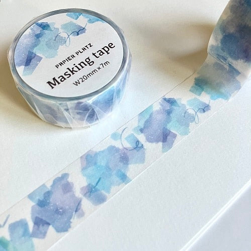 Papier Platz マスキングテープ 52-064 caeruleum