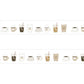 Papier Platz マスキングテープ 72-004 おかわりますて クマさん珈琲