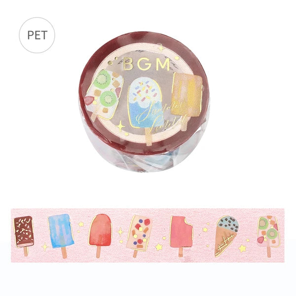 BGMクリアテープ BM-CLN014 夏限定・アイス