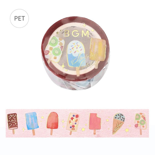 BGMクリアテープ BM-CLN014 夏限定・アイス
