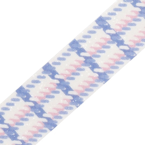 BGMきらふわシュガーマスキングテープ BM-KD002 チェック・ヨーグルト