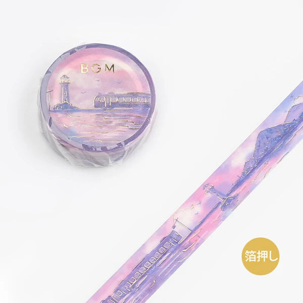 BGMマスキングテープ BM-LGCA087 海列車