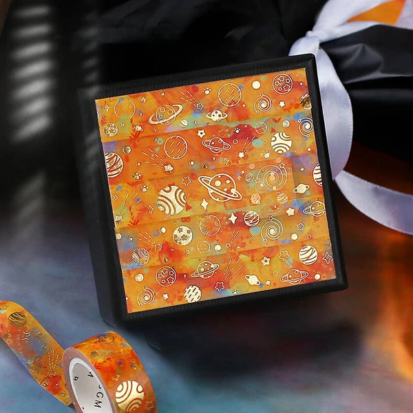 BGMマスキングテープ BM-LGCA088 カラフル惑星