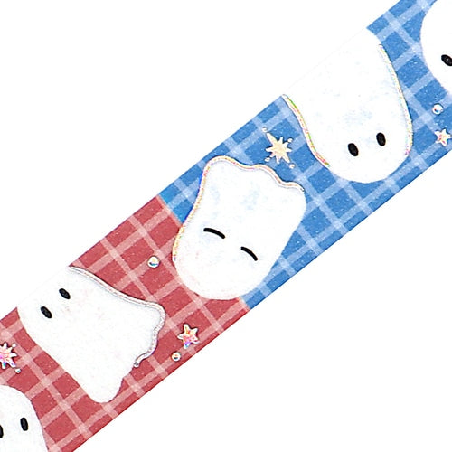 BGMマスキングテープ BM-LGCA131 カラフルおばけ